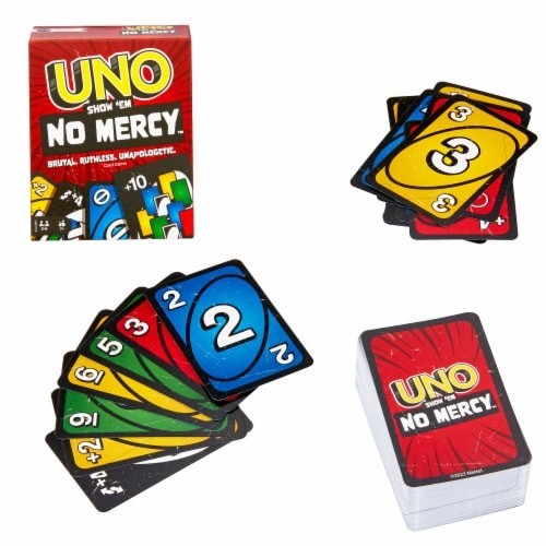 UNO Show'em No Mercy - Kartenspiel